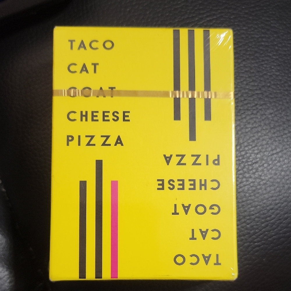 Taco Cat Goat Cheese Pizza Card Game